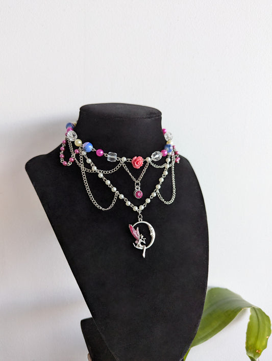 Moon Fairy Layered Choker